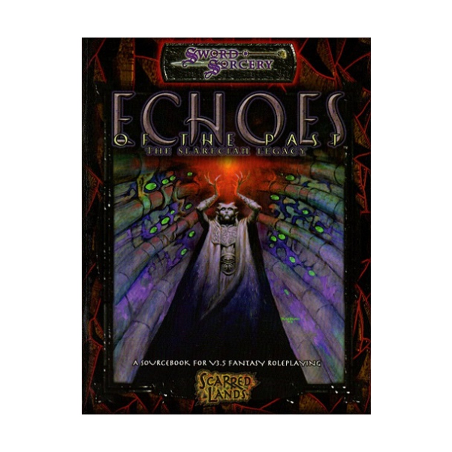 Sword & Sorcery Scarred Lands d20  Echoes of the Past - The Slarecian Lega VG+