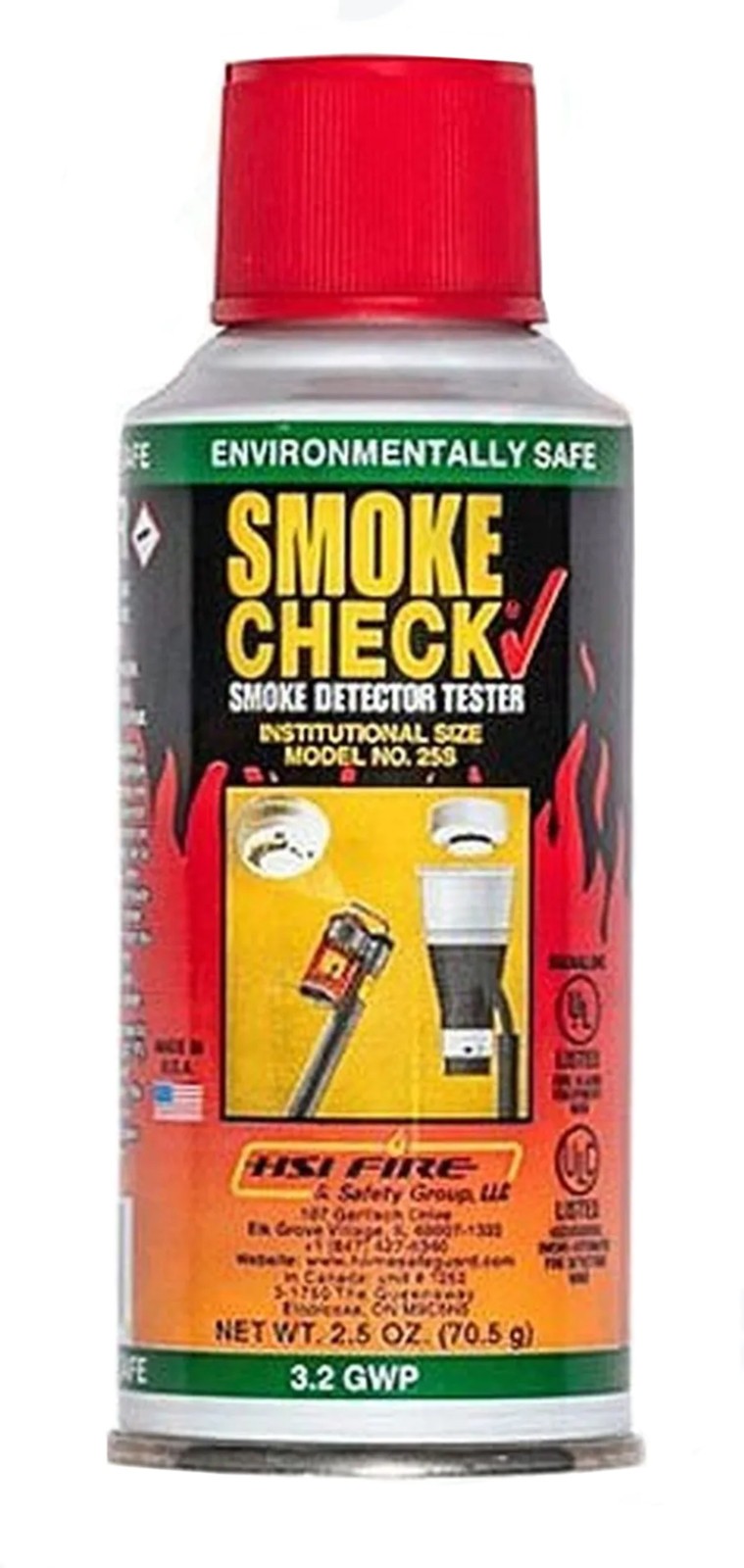 HSI SMOKE CHECK (2.5 oz) 3.2 GWP SAFE TESTER - NEW