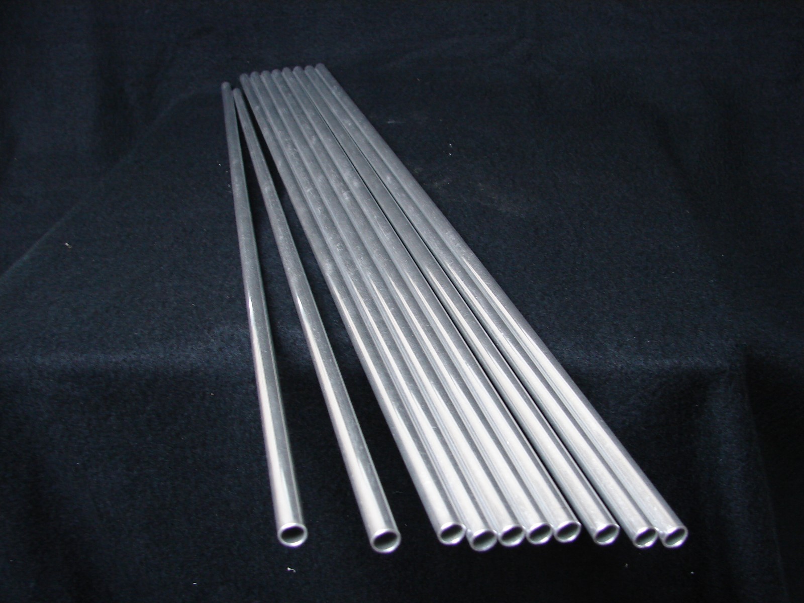 *NEW*  Round Aluminum Tube Tubing - 3/8" OD x .035" x 23.44" Long  (Qty - 10)