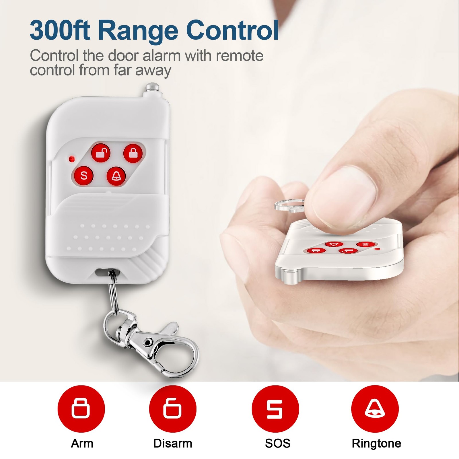 WiFi Alarm Home Security System, Wireless System Horn Water Detectors