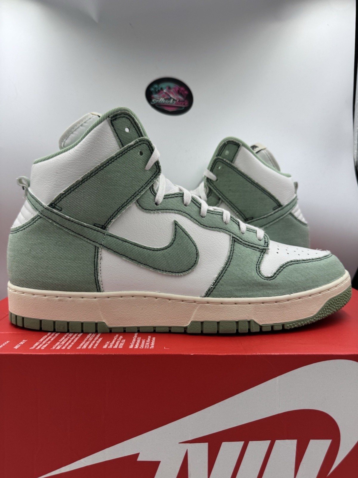 Nike Dunk High 1985 Enamel Green DV1143-300 Size 15 MEN
