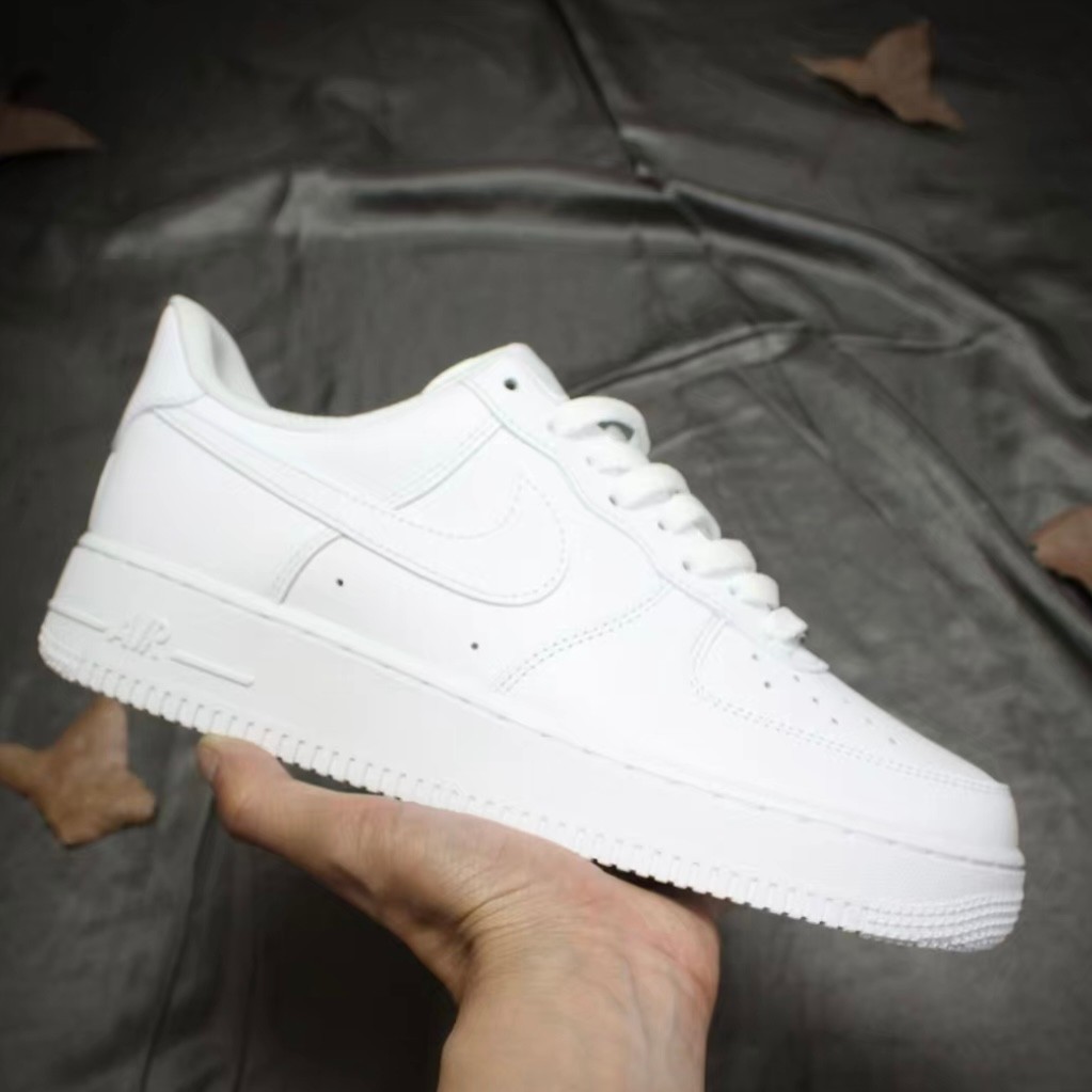 Nike Air Force 1 "Triple White" Low Top Classic Sneakers US size