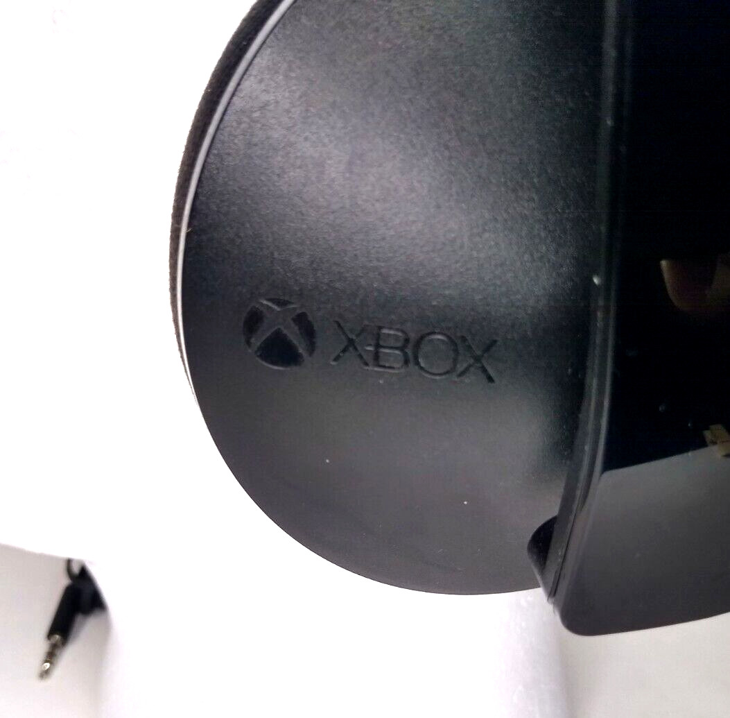 Genuine Authentic Microsoft Xbox One Wired Stereo Headset, Cushioned, 3.5mm