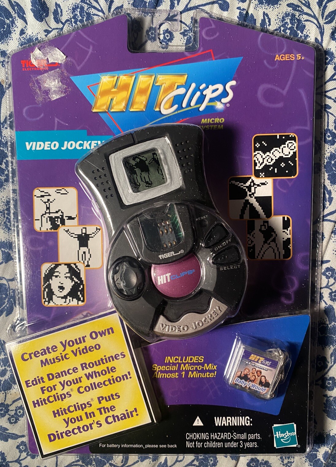 Y2K Hit Clips O-Town - Baby I Would 2002 NOS Vtg Tiger Electronics Video Jockey