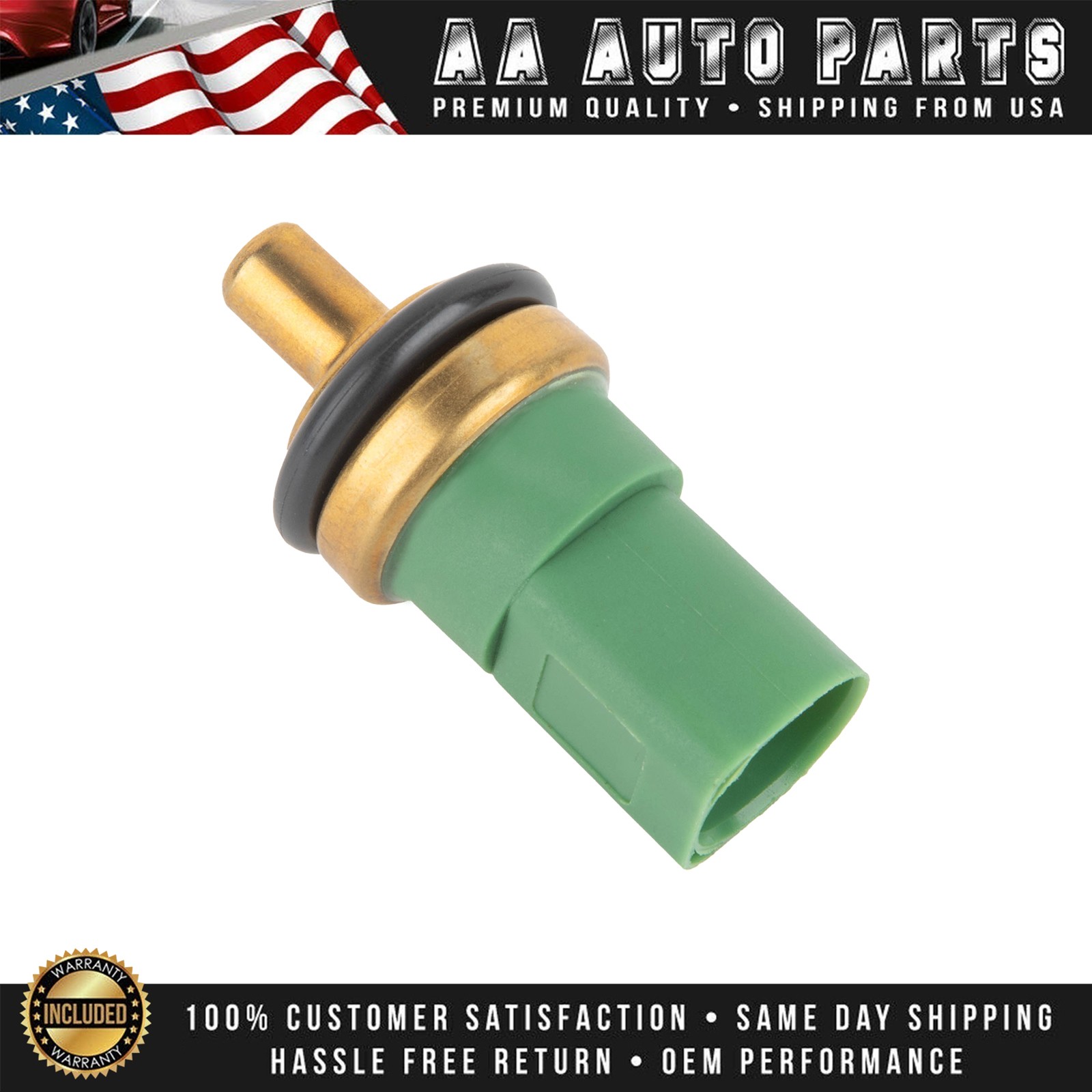 Engine Coolant Temperature Sensor for Audi A6 Quattro 2.7L 2.8L 3.0L 3.2L 4.2L