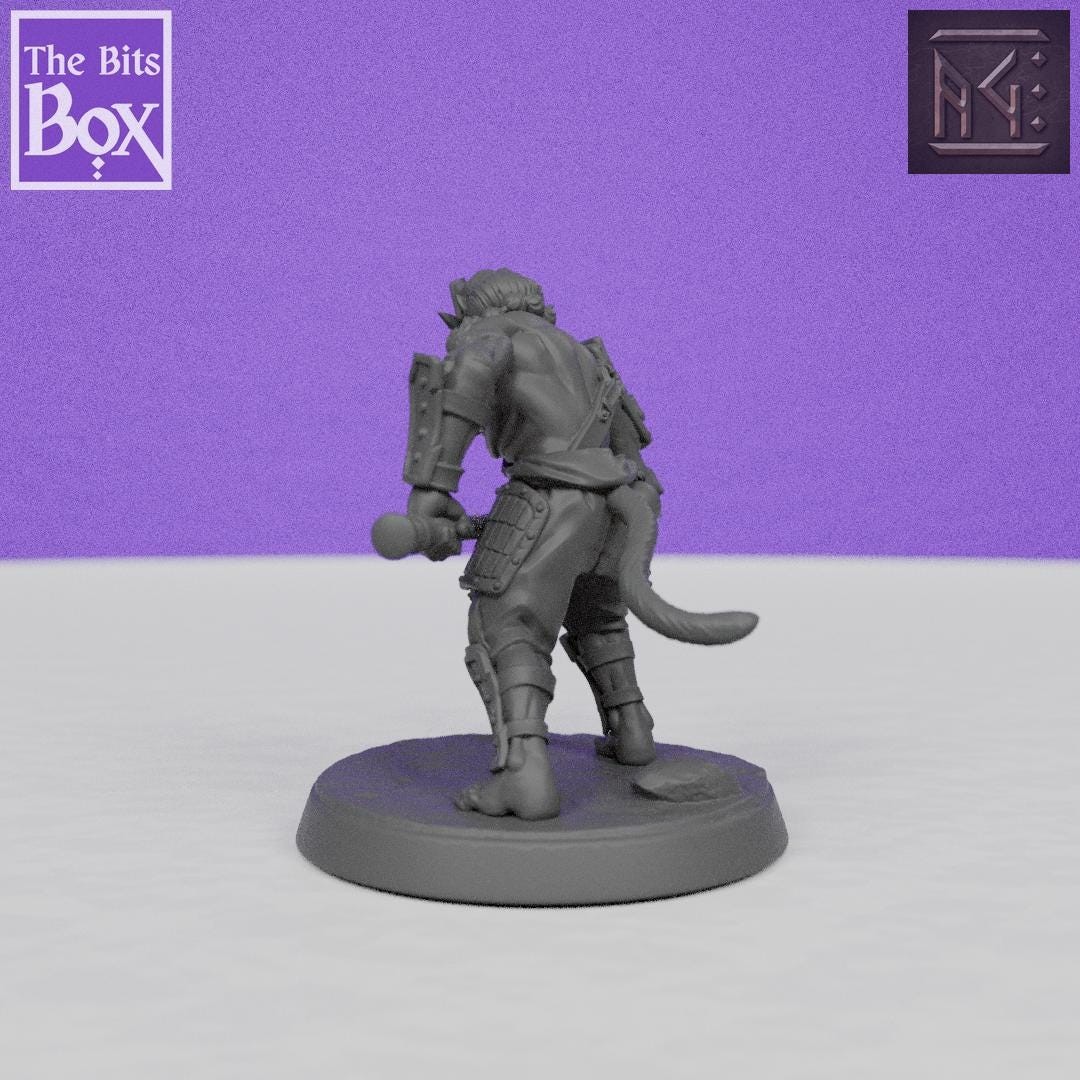 Vanara Monk with Naginata | Artisan Guild Miniatures