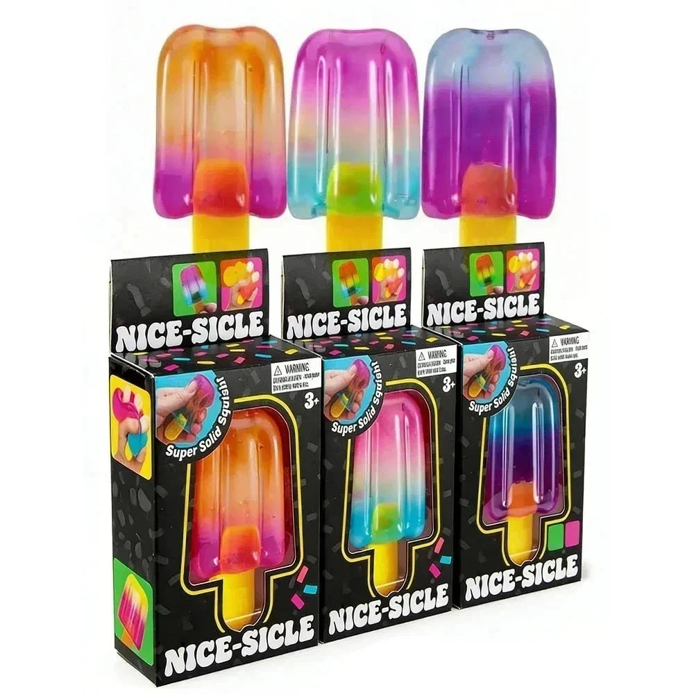 Schylling NeeDoh Popsicle Blind Box Sensory Squishy Cube Stress Relief Gift Toy