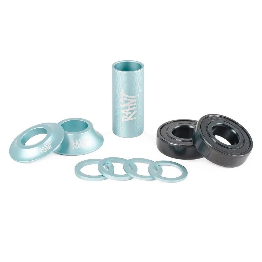 RANT MID BB BOTTOM BRACKET KIT 22mm BMX BIKE HARO GT CULT SUBROSA SKY BLUE NEW