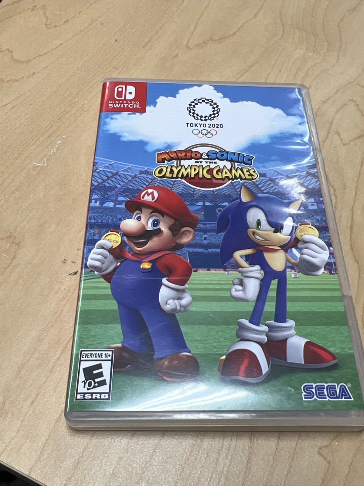 Mario & Sonic at the Olympic Games: Tokyo Nintendo Switch Case ONLY / Authentic