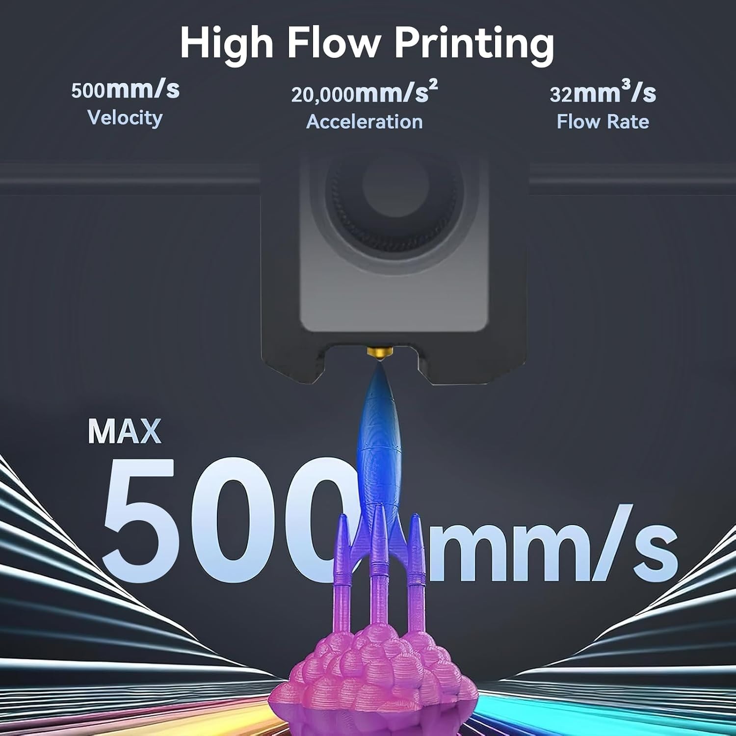 Upgrade Centauri Carbon Ceramic Hotend,High Temp Extruder Print Head...