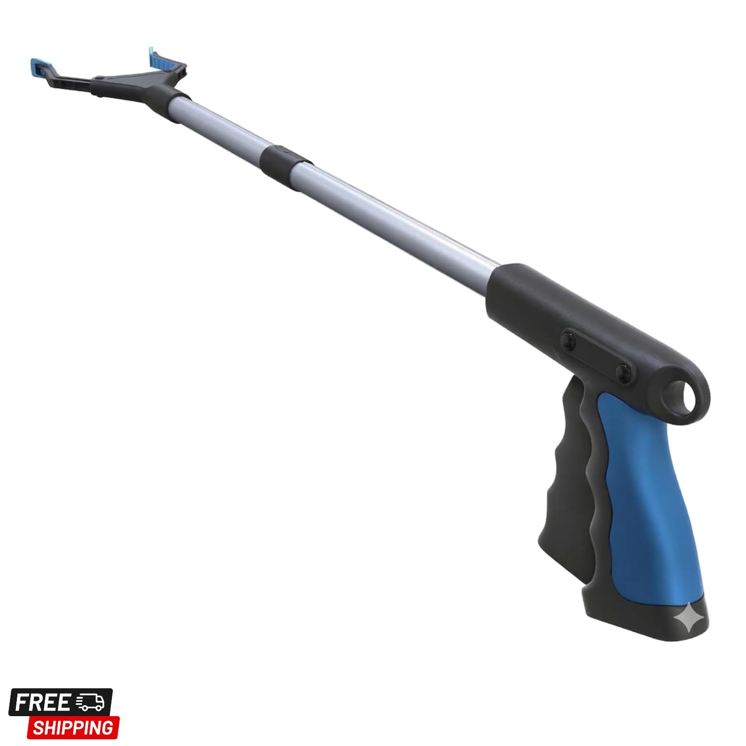 2024 Upgrade PowerGrip T9, Grabber Reacher Tool, Wide Jaw, Foldable, Steel Ca...