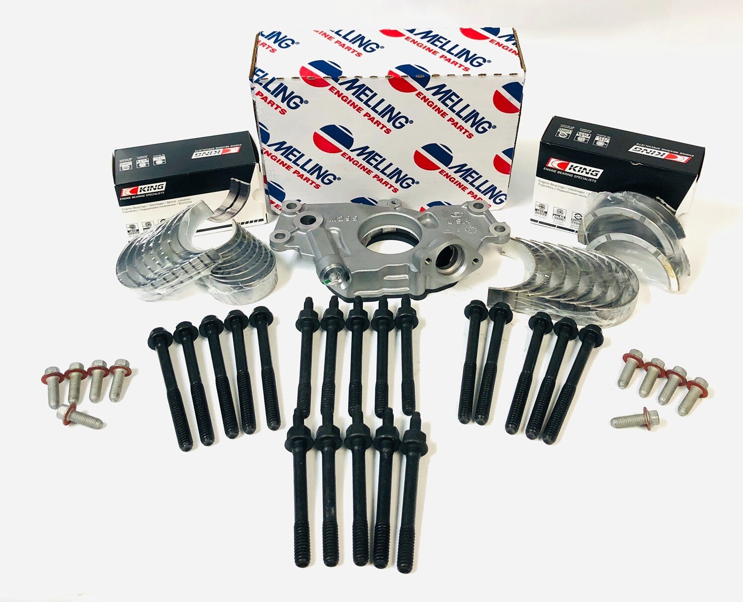 Bearing Kit with Oil Pump & Main Studs Chevy 4.8L 5.3L 6.0L LS1 LS6 STD