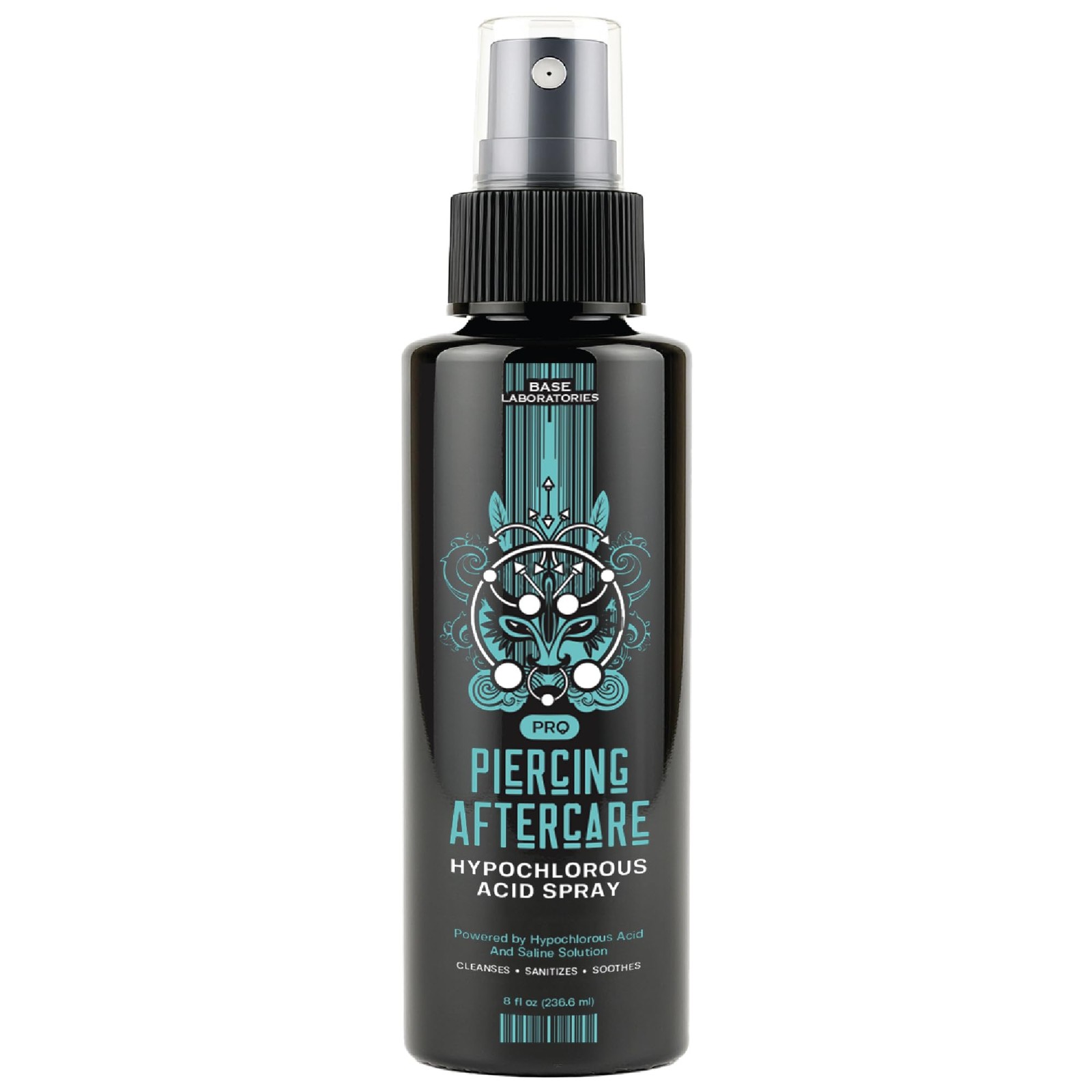 Piercing Aftercare Hypochlorous Acid Spray PRO - 8 OZ | Ear Piercing Cleaner ...
