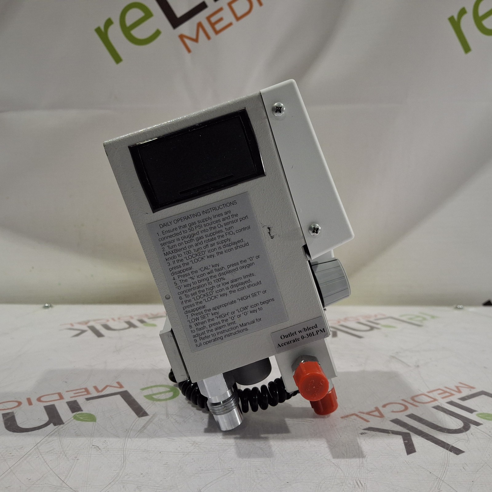 Maxtec, Inc. MAXBlend Low Flow Air/Oxygen Blender