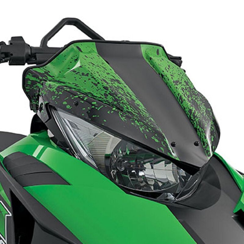 Arctic Cat* LOW WINDSCREEN GREEN 5639-795* 2012-2013 F M XF