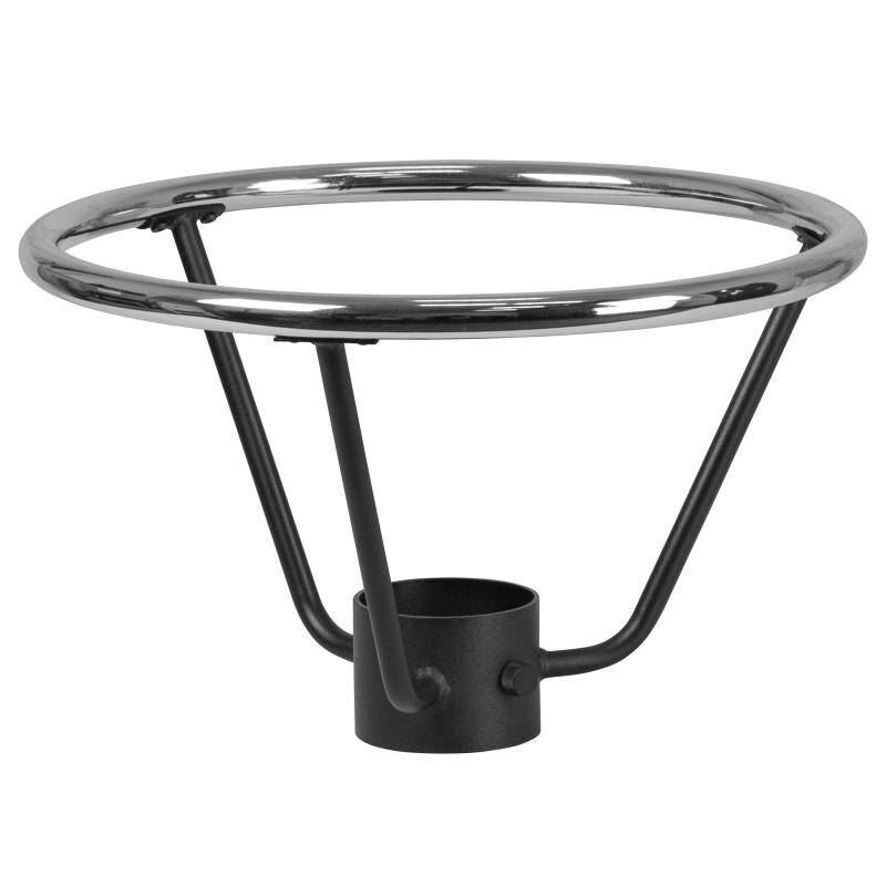 Bar Height Table Base Foot Ring w/4.25' Column Ring & 19.5'' Diameter