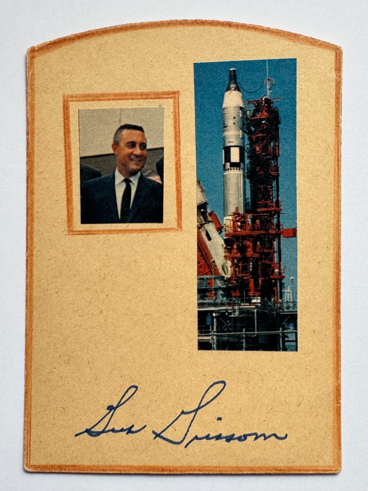 Virgil Gus Grissom - Repro Autograph / Autopen - Space - 14 x 10 cm