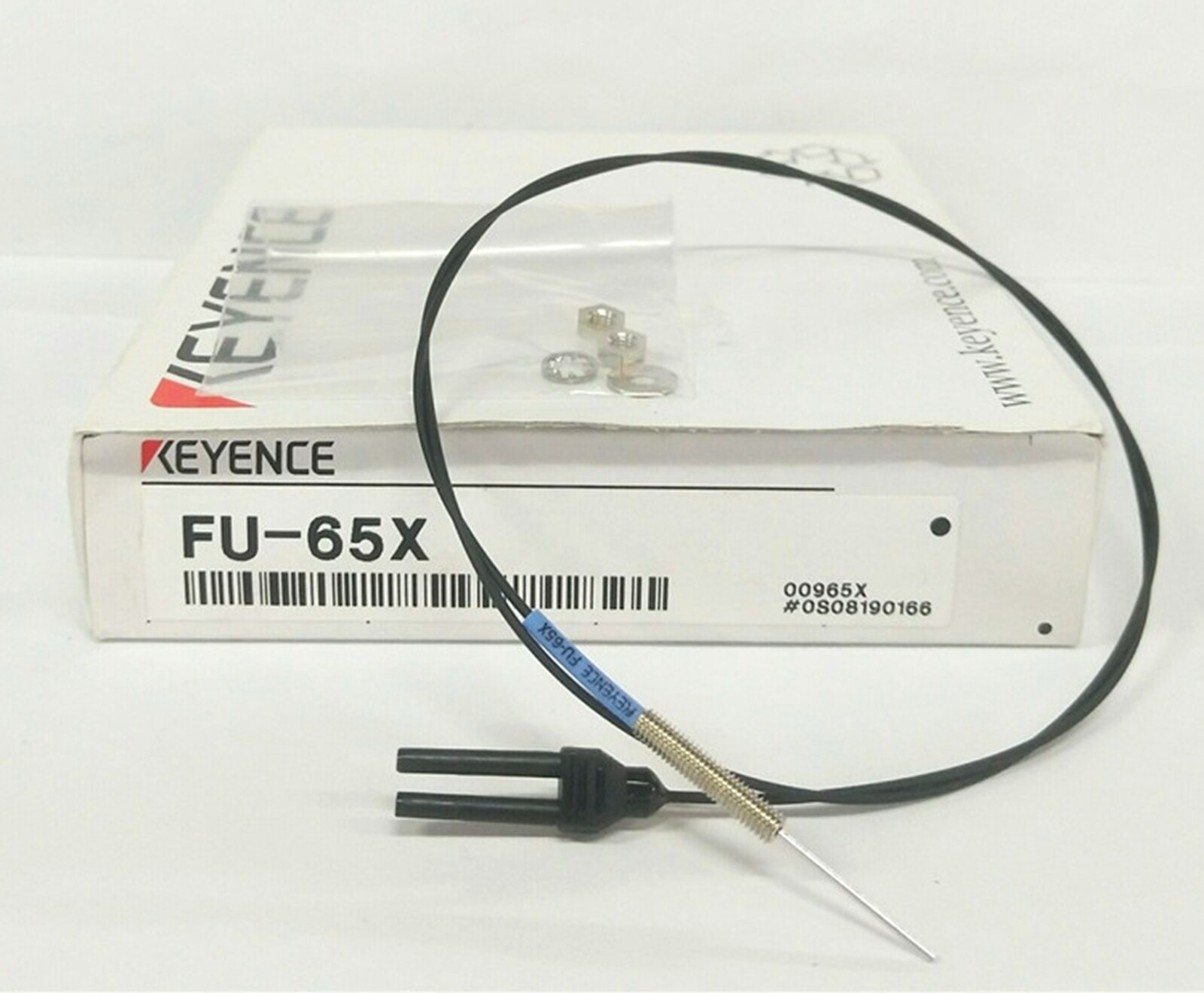 NEW Keyence FU-65X Diffuse Reflective Manual Calibration Fiber Optic Sensors