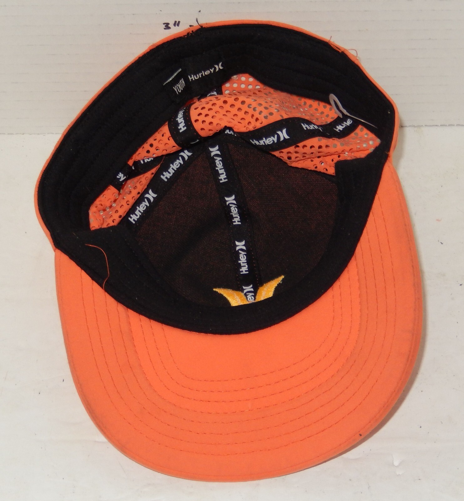 Hurley Phantom Youth One size Hat Cap Orange
