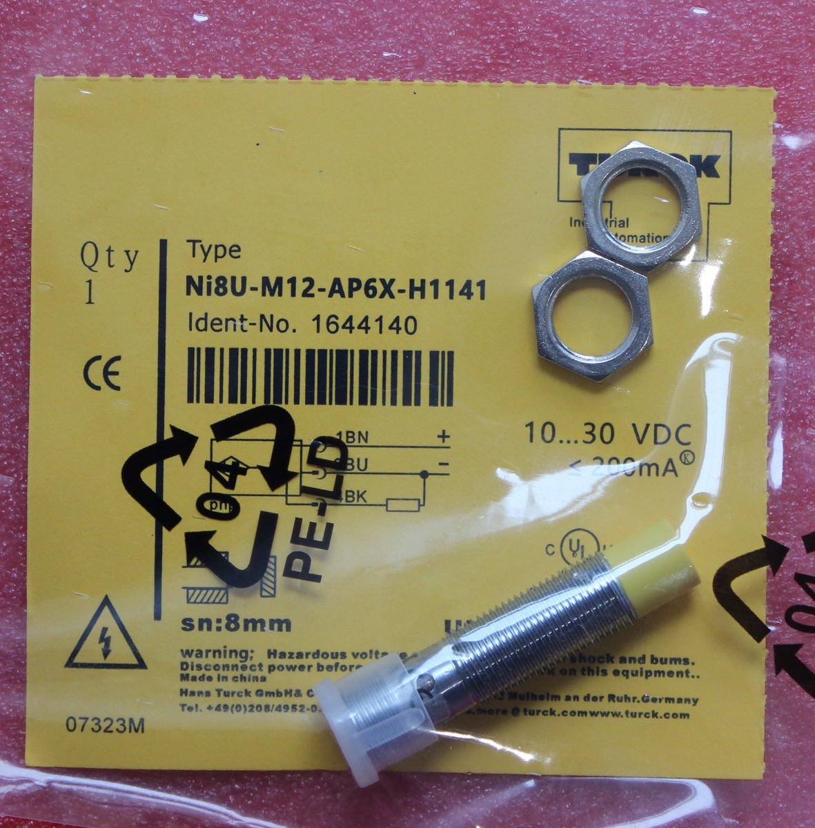 1pcs New for Turck Ni8U-M12-AP6X-H1141 Inductive Proximity Switch Sensor