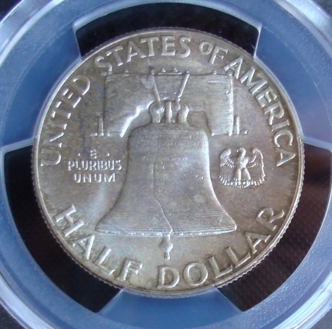1949 Franklin Silver Half Dollar - PCGS MS 66 FBL - Gold Shield