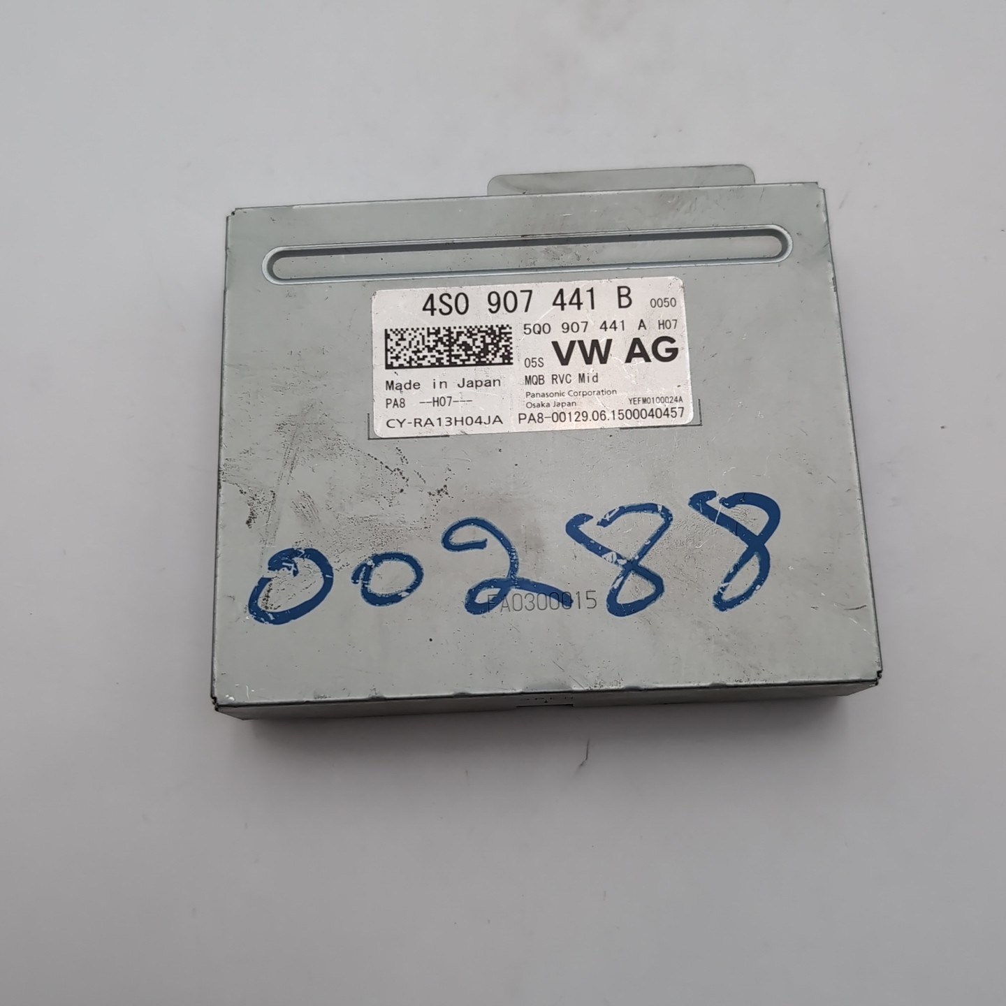 2016 2017 2018 AUDI A7 S7 REAR CAMERA COMPUTER CONTROL MODULE 4S0907441B