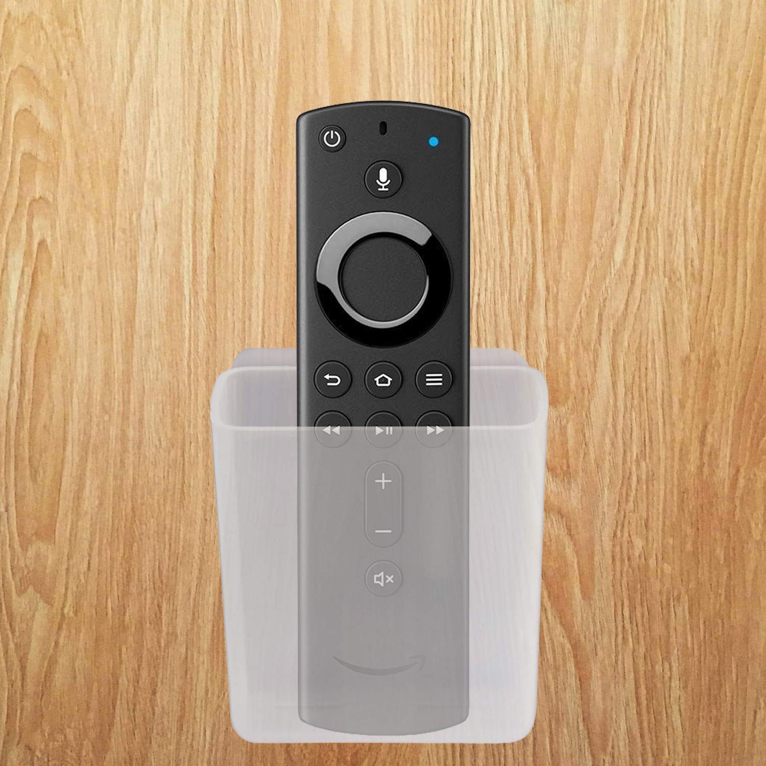 2 Pack Universal Remote Control Holder 7x6x3cm, Wall Mount Media Organizer Se...