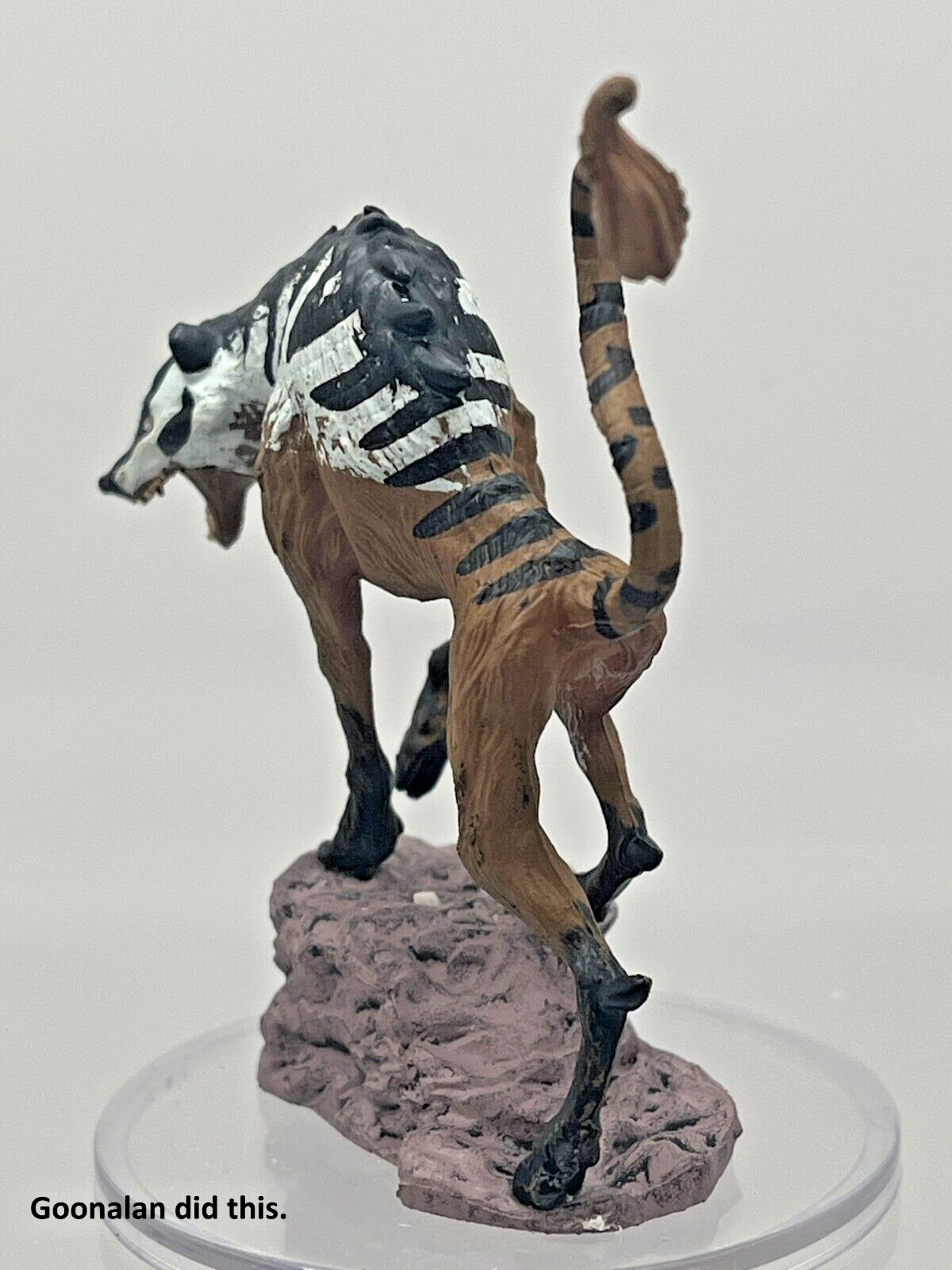 D&D Pathfinder Mini Darklands Rising 32 Leucrotta UC LARGE