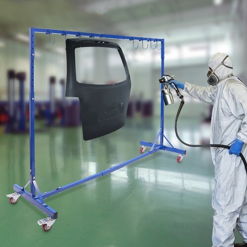 Automotive Painting Rack Auto Body Painting Stand Paint Hanger Hood Body Shop