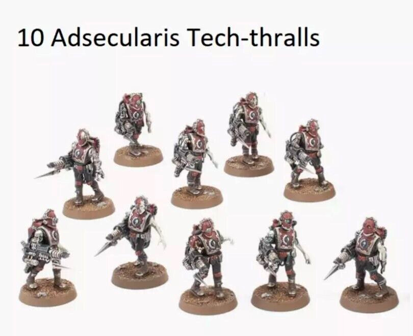 Tech-Thralls Covenant 10 Adsecularis Mechanicum Warhammer Horus Heresy 30K