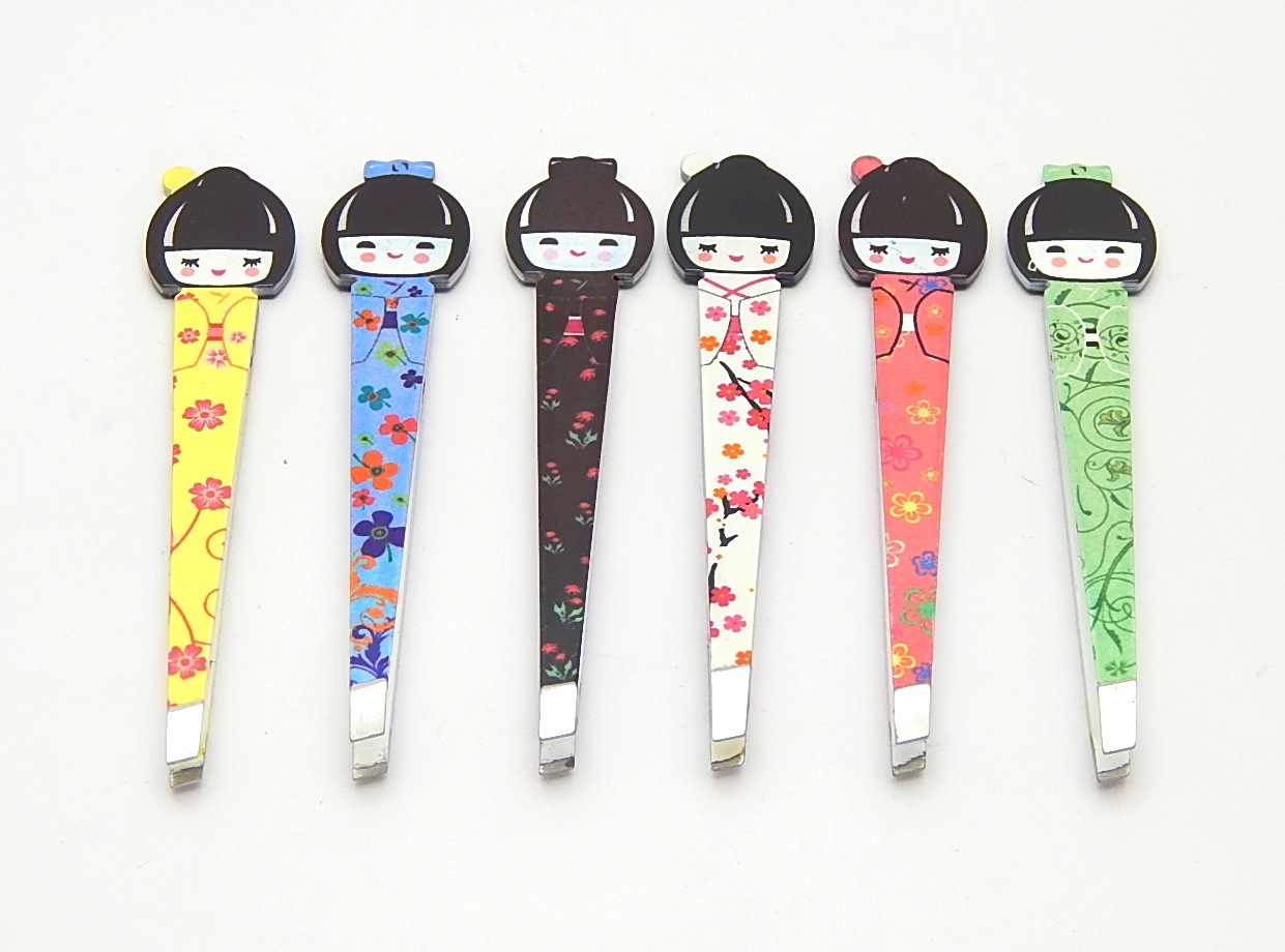 SLANT TIP TWEEZER 1PIECE ONLY (MISS)