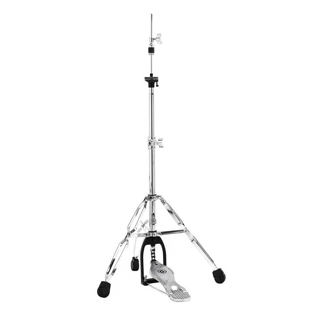 Medium Weight Double Braced Hi-Hat Stand, Percussion Chrome Drum Set Hardware, F