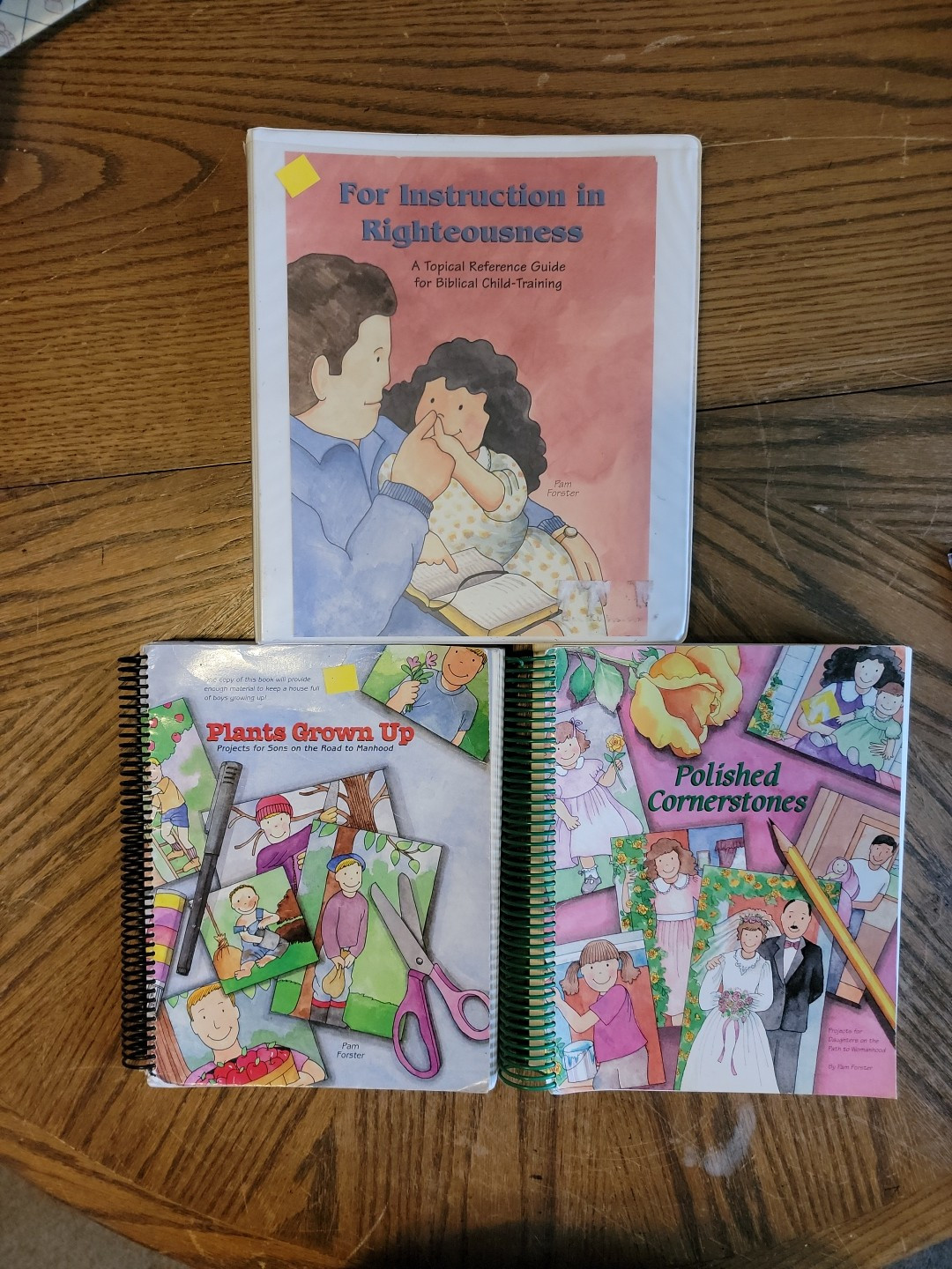 Instruction In Righteousness Plants Grown Up Polished Cornerstones Forster Set