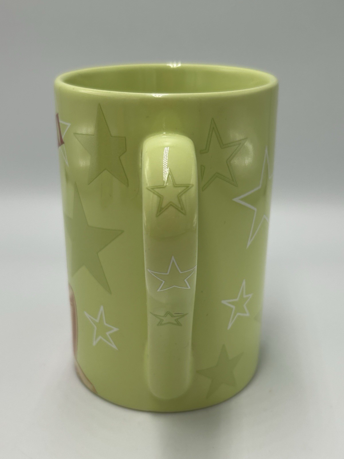 Disney Store Exclusive Tinkerbell Green Ceramic Mug Tea/Coffee