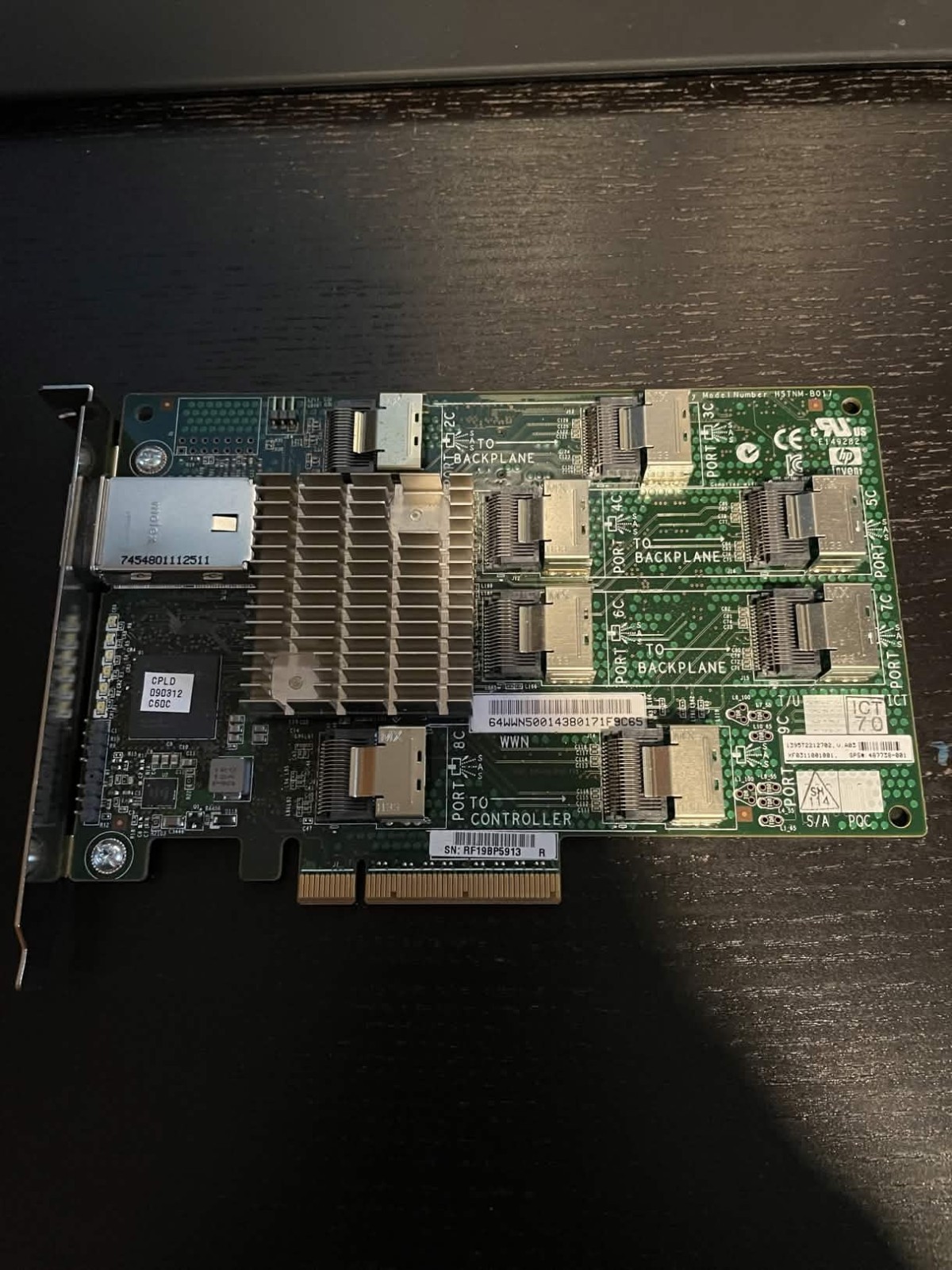 HP 4K1085 24-BAY 3GB SAS EXPANDER CARD HSTNM-B017 468405-002 487738-001