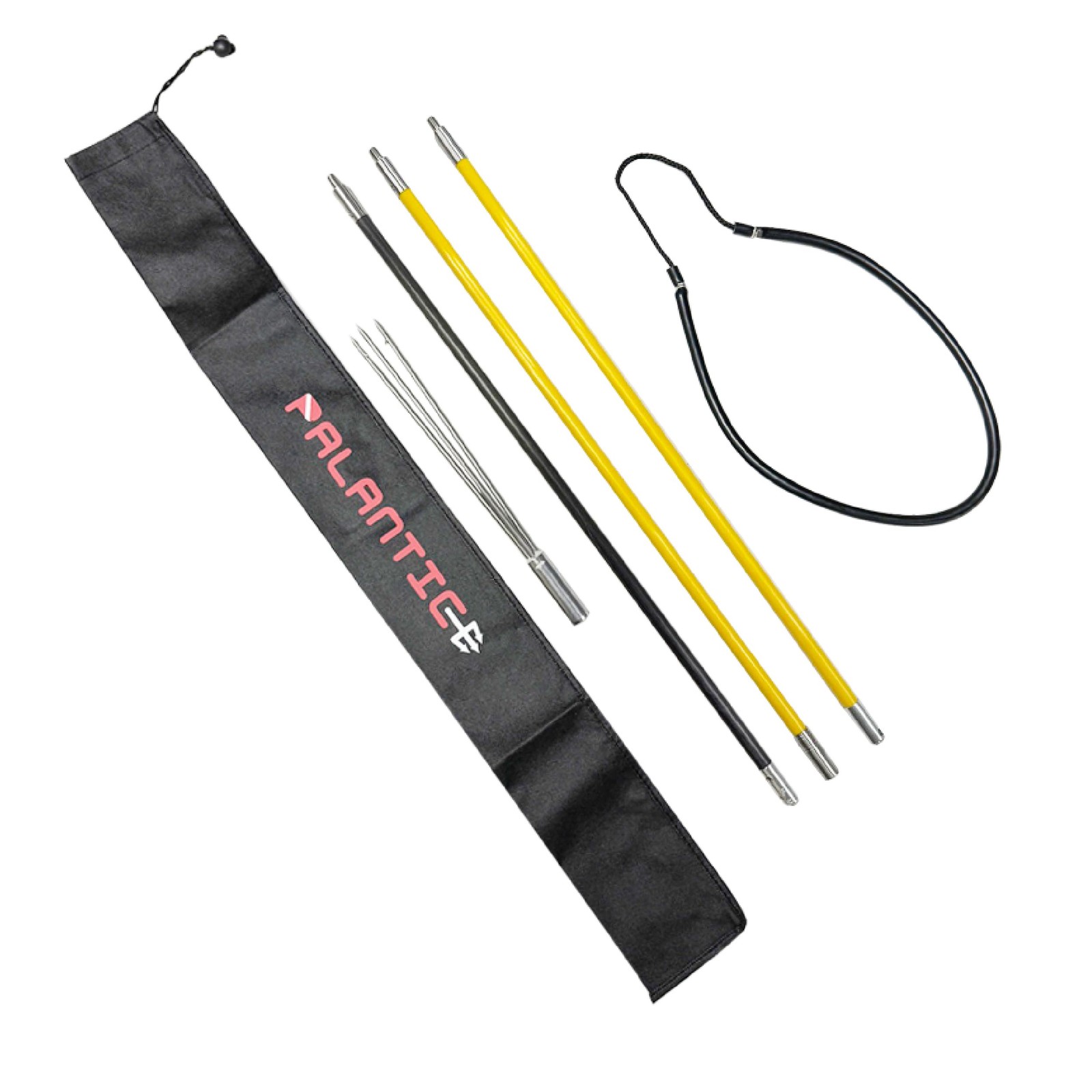 Scuba Choice Hybrid Hawaiian Sling 7ft Travel Spearfishing Pole Spear w/ 3-Prong