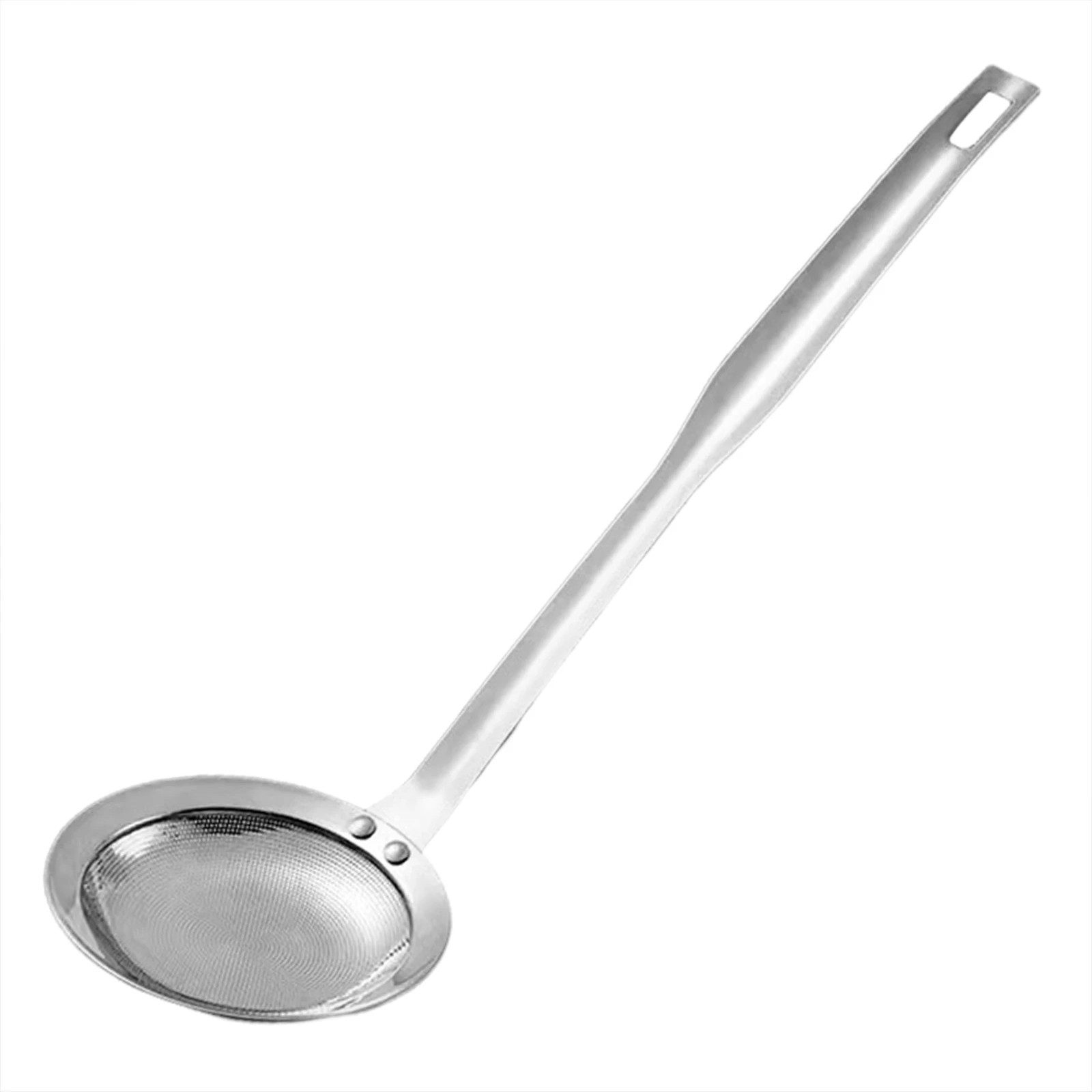 Stainless Steel Colander Spoon,Kitchen Soup Gravy Oil Soup Fat Separator Ladles