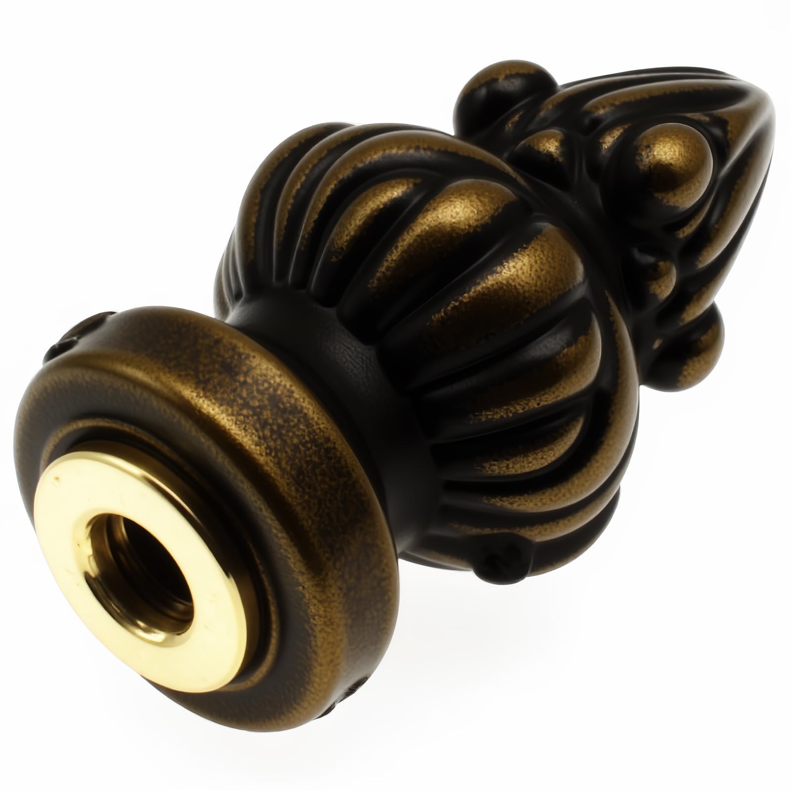 1-3/8 inch High Brass Lamp Finial Metal Lamp Finial Cap Knob Lamp Decoration ...