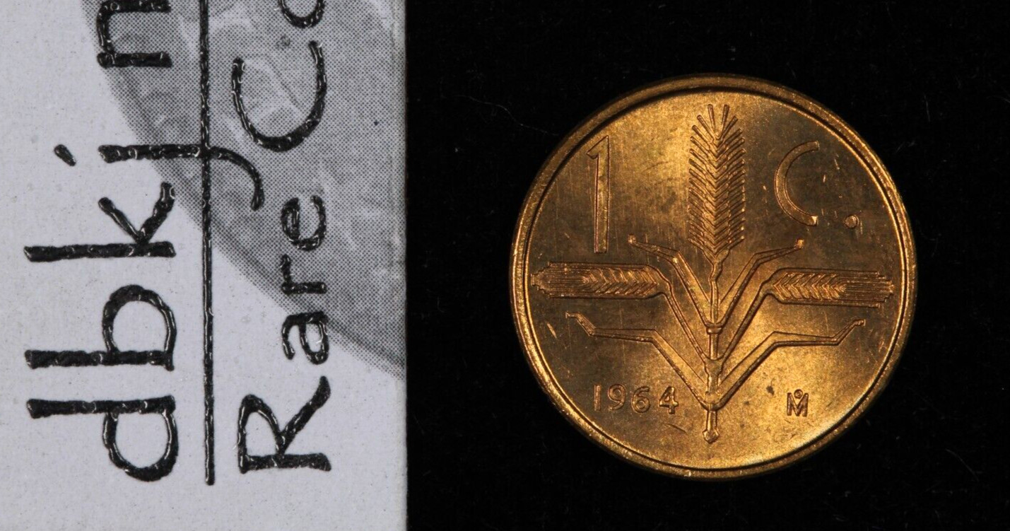 1964 Mexico -  1 Centavo - KM417 - BU - Brilliant Uncirculated