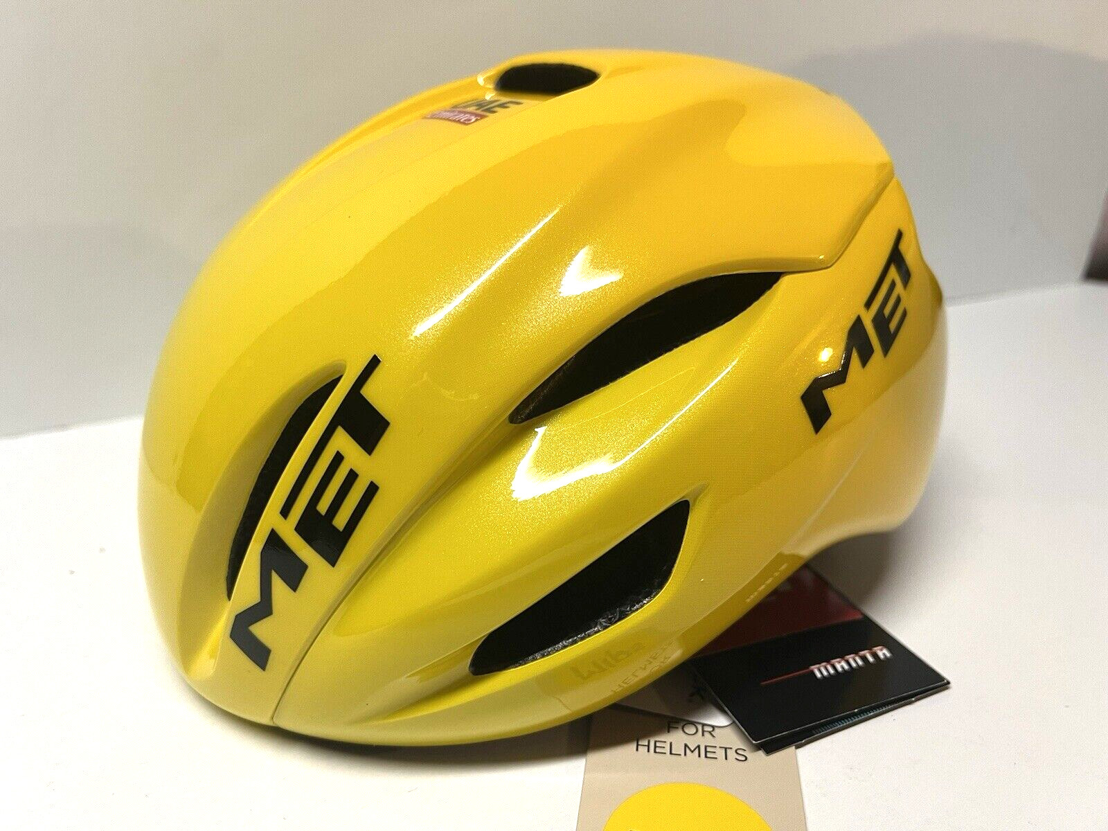 MET Manta MIPS Tadej Pogačar TDF Yellow Limited Edition Jaune Road Aero Medium✅