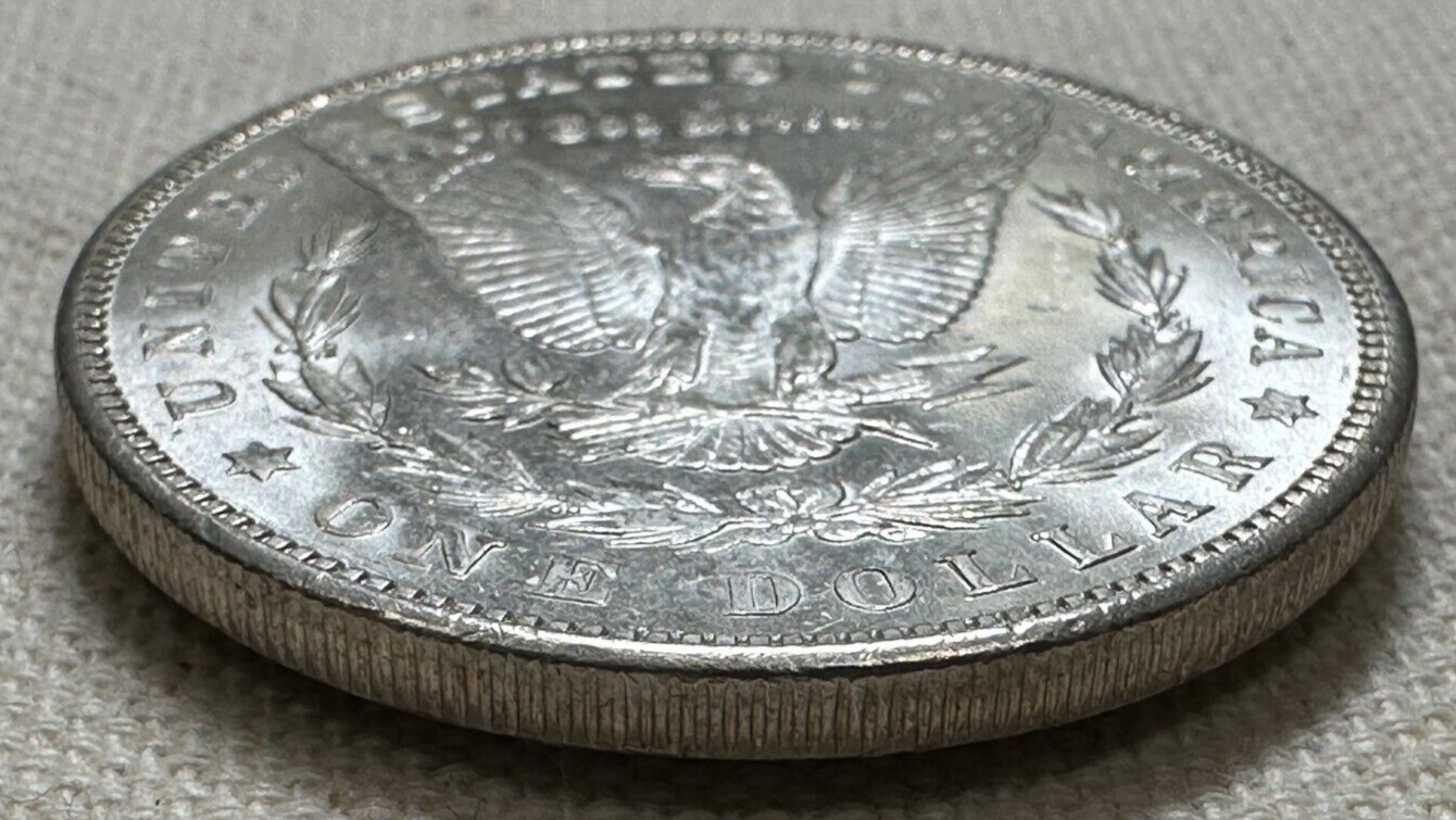 1900 $1 Morgan Silver Dollar Philadelphia, United States Unc. Coin - Wow!
