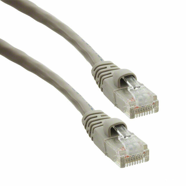 New Cinch Connectivity Cable Assembly 73-7790-7 Plug to Plug (RJ45, Ethernet) 7'