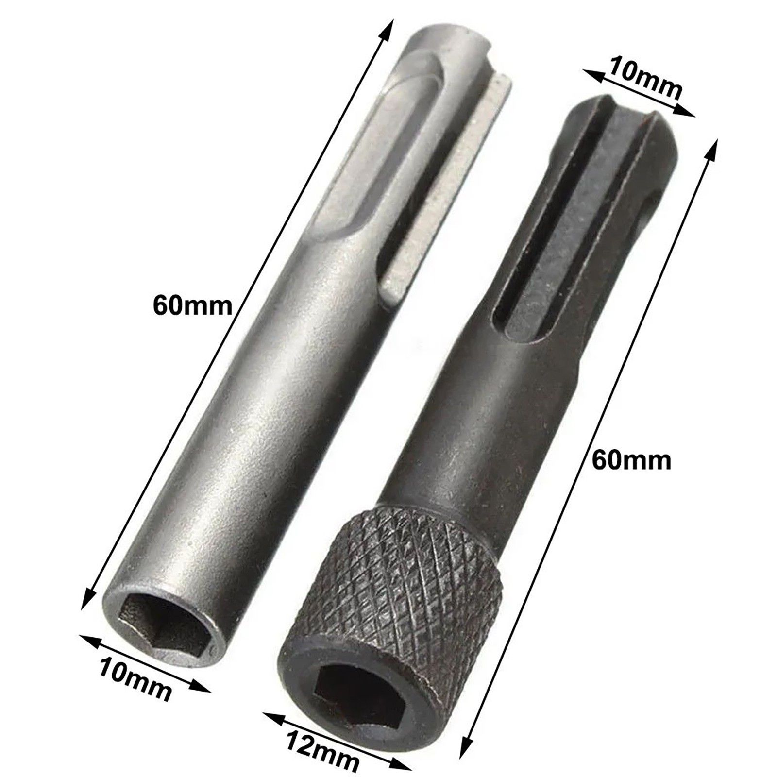 5pcs SDS Plus 1/4 Hex Socket Driver Screwdriver Bit Hammer Drill Bit Set