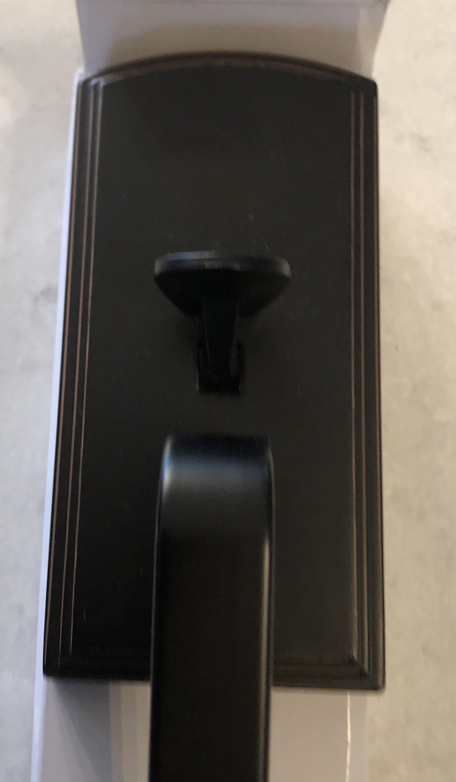 Delaney Designer Series Visconti Keyed Handleset Oil Rubbed Bronze IT-400-VN
