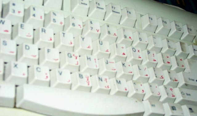 NEW Lot of 2 ARABIC KEYBOARD Sticker for your computer or Laptop