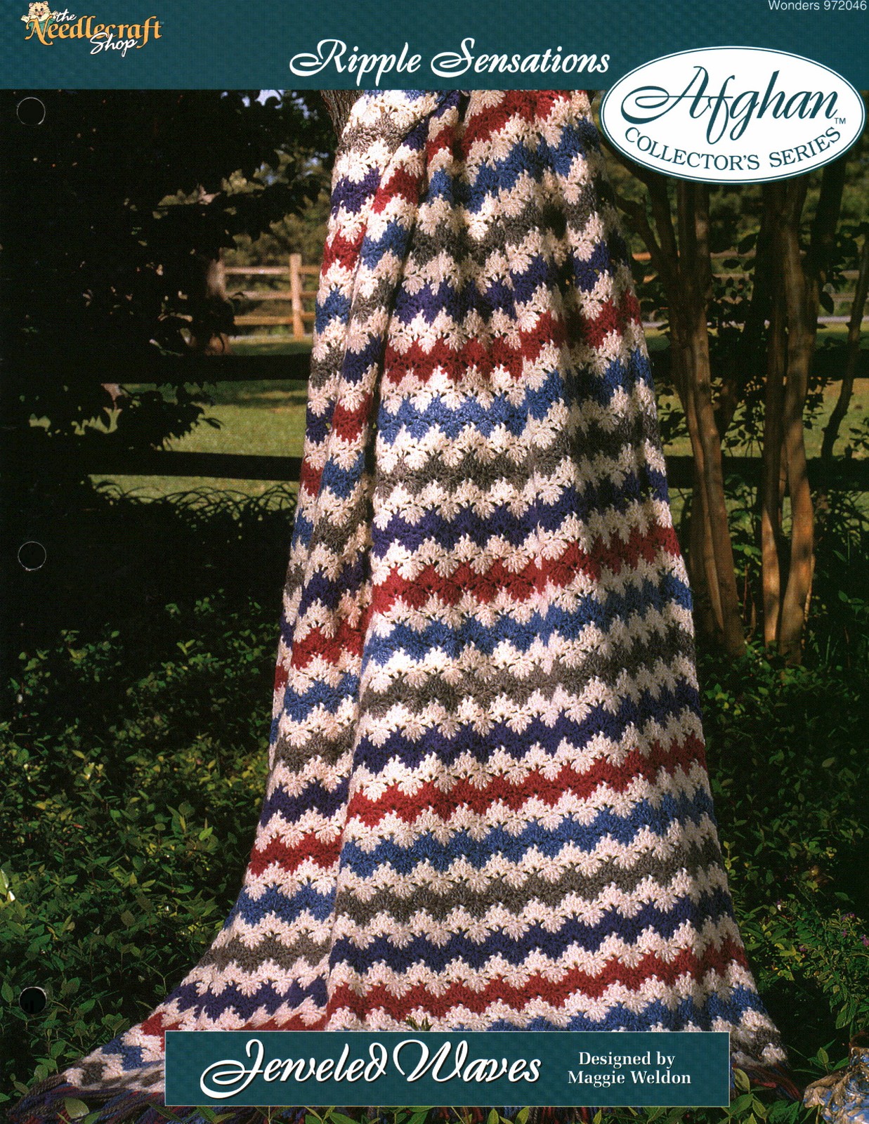 Jeweled Waves - Ripple Sensations | Needlecraft Shop Afghan Series 972046