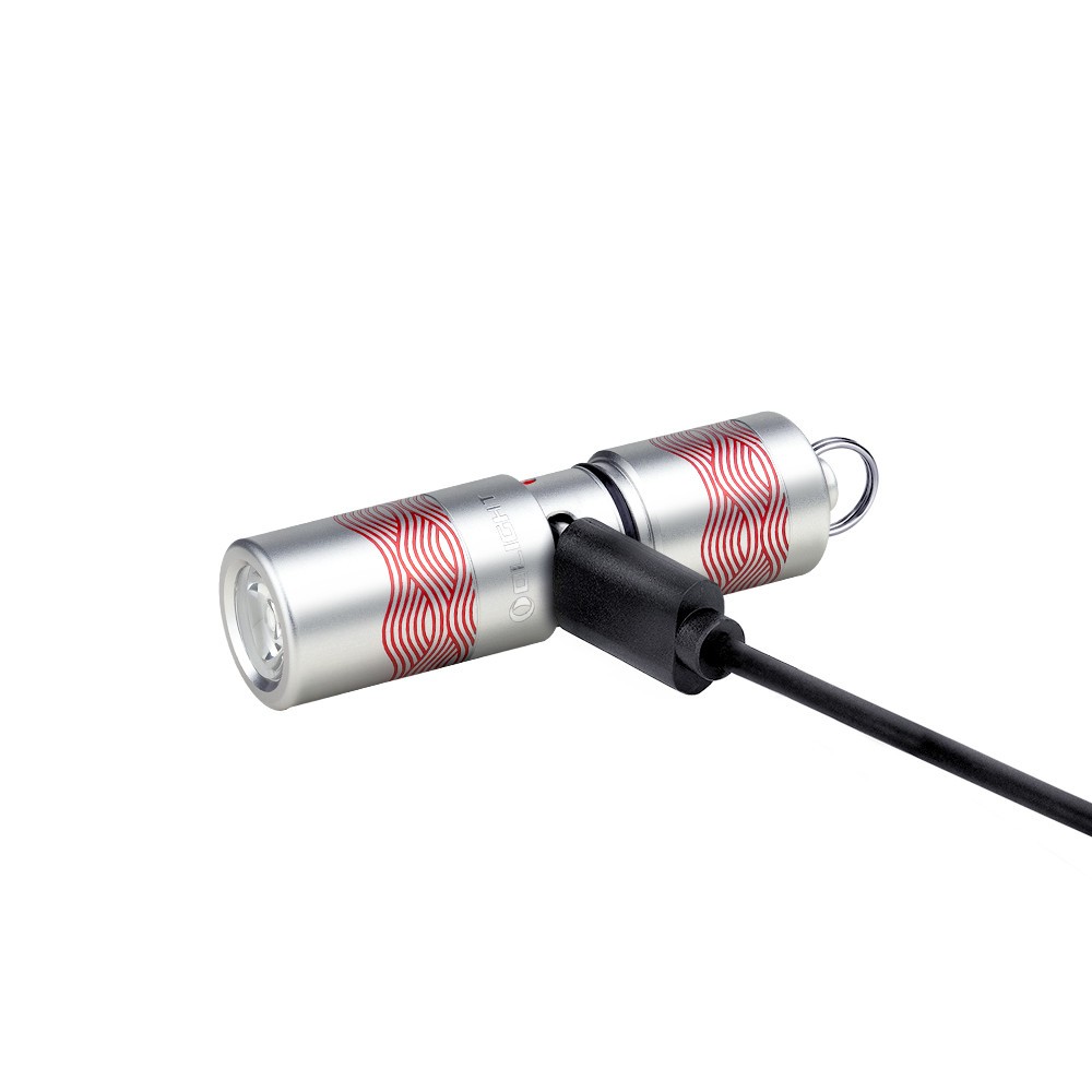 Olight I1R 2 PRO Flow Tiny USB-C Rechargeable Keychain Flashlight, 180 Lumens