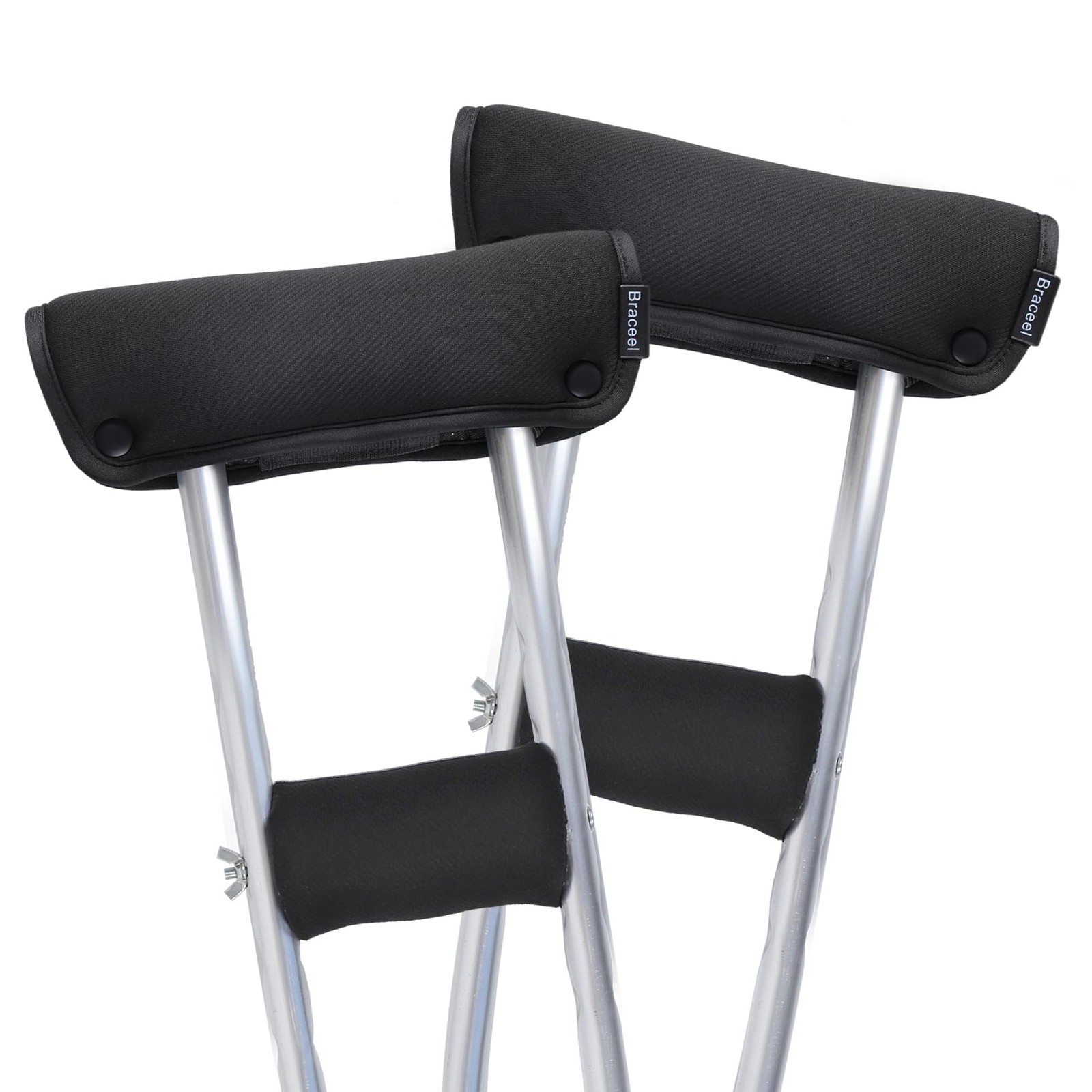 Crutch Pads & Hand Grips Crutches Padding for Underarm and handles, Upgrade C...