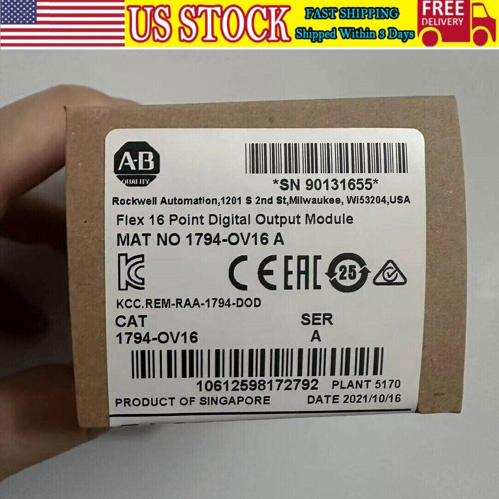 New Sealed 1794-OV16  Flex 16 Point Digital Output Module 1794OV16 US Free Tax