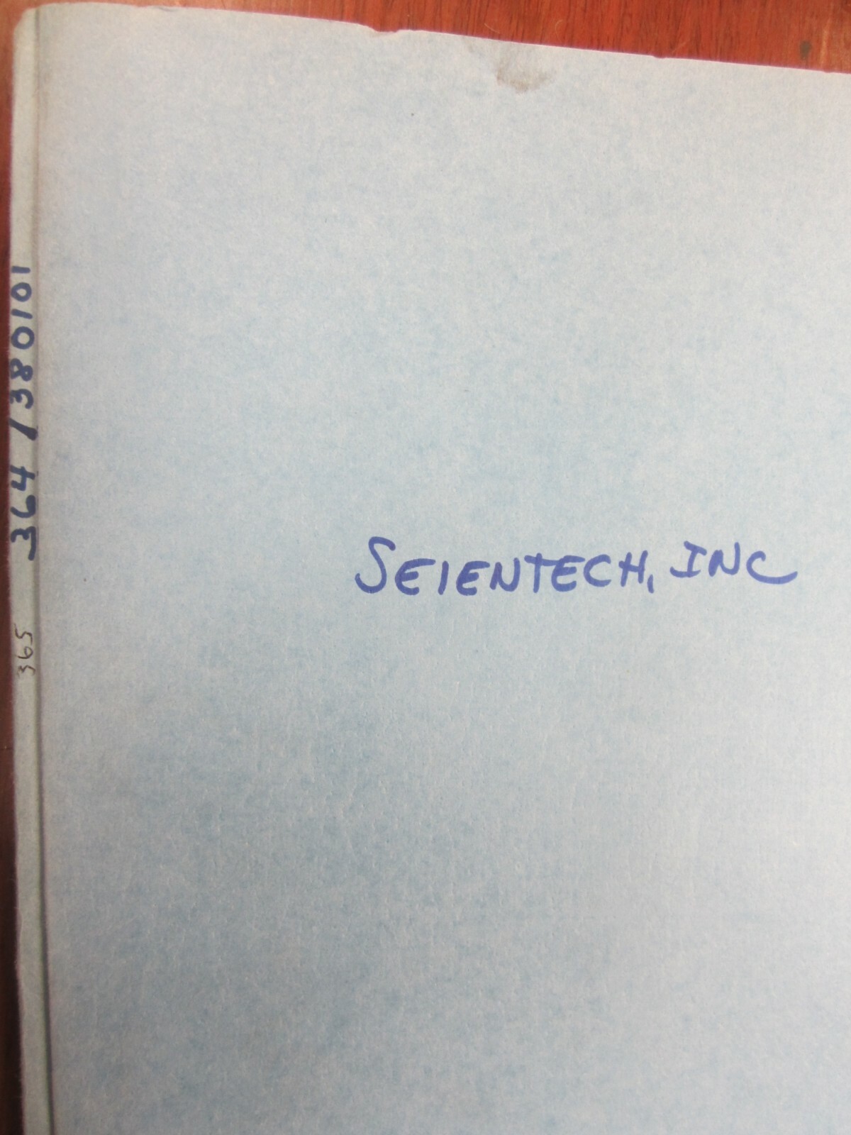 Scientech Operating Instructions Model 38-0101 Volume Absorbing Disc Calorimeter